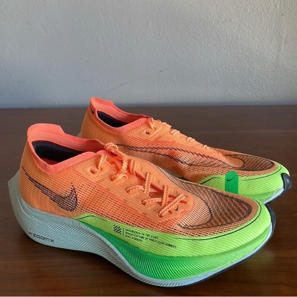 Nike Zoomx Vaporfly Next%2 Women\'s Peach Cream/Black/Green/Shock CU4123-801 5.5